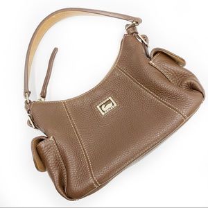 Dooney & Bourke Pebbled Leather Bag Small Satchel